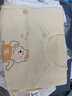 童泰新生儿半背衣婴儿衣服纯棉四季0-3月宝宝上衣满月服2件装 黄色 59 实拍图