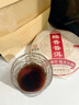 御举茗普洱熟茶 老班章普洱茶熟茶叶礼盒送礼 云南熟普洱茶饼自己喝 【特色糯香】糯香普洱熟茶 357g*1 饼 实拍图