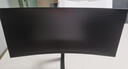 华为MateView GT 34英寸曲面显示器 WQHD 190Hz带鱼屏 快速液晶1ms 低蓝光无频闪 升降俯仰调节 实拍图