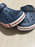 卡骆驰（CROCS）贝雅卡骆班洞洞鞋轻便耐磨一脚蹬休闲鞋女鞋时尚沙滩鞋|205089 深蓝/辣椒红-4CC 36 /37(220mm) 实拍图