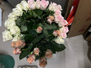 京东鲜花玫瑰花随机颜色20枝(1-2种颜色)40cm基地鲜切花生活花束源头直发 实拍图