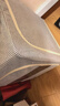 沃尊衣服收纳箱布艺大容量超大衣物整理盒羽绒服收纳袋衣物被子百纳箱 66L灰条纹-涤棉布 2个装：双视窗可视/加厚面料 实拍图