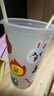 富光清然玻璃杯 高硼硅玻璃水杯子 女生便携牛奶咖啡高颜值茶杯330ml 实拍图