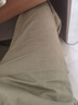 顶峰保罗（Dingfengbaoluo）纯棉休闲裤子男夏季阔腿宽松直筒工装长裤HM9901军绿色XL 实拍图