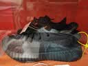 阿迪达斯YEEZY350黑玛瑙椰子透气男女运动休闲鞋HQ4540 38 实拍图