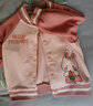 嘟嘟家婴儿外套童装女童上衣新生儿衣服新款秋装外衣宝宝洋气棒球服vip 粉袖 80cm 实拍图