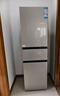 海尔（Haier）「真省电」217L三门家用小户型冰箱抗菌净味一级能效风冷无霜星辉银BCD-217WGHC3E9S9国家补贴 实拍图