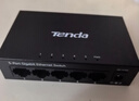 Tenda腾达5口千兆交换机 网络扩展器网线分线器一分四 4口家用监控交换器分流器HUB集线器 钢壳TEG1005D 实拍图