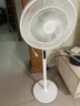 美的（Midea）【幸运草安睡1S】一级能效直流变频声控电风扇家用遥控卧室静音落地扇台式桌面抗菌大风力转页扇 实拍图