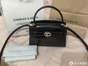 CHARLES&KEITH鳄鱼纹凯莉包手提包斜挎婚包包女包生日母亲节礼物CK2-50270880-1 实拍图