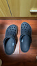 卡骆驰（CROCS）贝雅卡骆班洞洞鞋轻便耐磨一脚蹬休闲鞋女鞋时尚沙滩鞋|205089 深蓝/辣椒红-4CC 45 (290mm) 实拍图