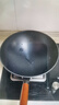 京严炒锅章丘款铁锅无涂层炒菜不粘锅家用精铁锅具燃气电磁炉用已开锅 【燃气灶专用】适合2-3人  赠盖铲  直径 30cm 百年工艺｜传统铁锅｜健康不沾 实拍图