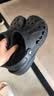 卡骆驰（CROCS）贝雅洞洞鞋男鞋女鞋轻便耐磨一脚蹬拖鞋休闲鞋百搭花园鞋|10126 黑色-001 36 /37(220mm) 实拍图