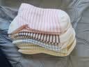 莫代尔无骨春夏袜子女棉质弹力条纹松口月子袜清爽亲肤舒适透气堆堆袜 实拍图
