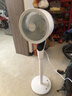 艾美特（AIRMATE）【天鹅MAX】空气循环扇直流变频家用大风力电风扇卧室轻音一级能效负离子净化语音落地扇 SRDI151 实拍图