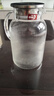 青苹果高硼硅耐热玻璃水壶1.6L 可明火直烧冷水壶花茶壶泡茶围炉煮茶壶 实拍图
