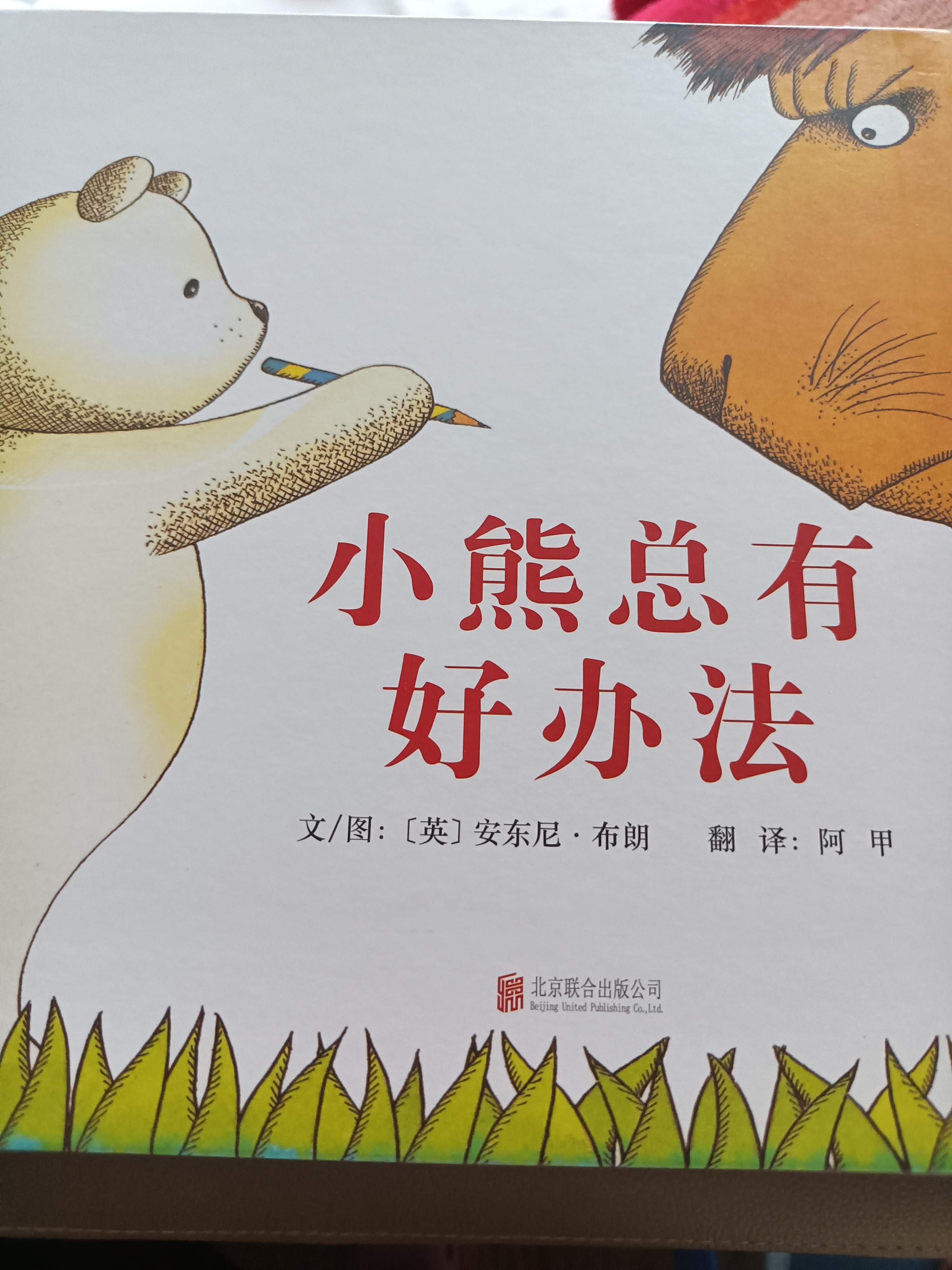 安东尼·布朗魔法小熊系列套装（全4册）3-6岁（启发出品）  实拍图