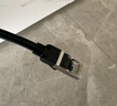 绿联六类纯铜网线 CAT6类千兆网络高速监控连接线 电脑宽带8芯双绞线 POE供电成品跳线黑色3米 50193 实拍图