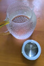 京东京造 凉水壶 高硼硅玻璃茶水分离耐热耐高温冷水壶泡茶杯大容量1.8L 实拍图