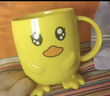 JAJALIN 儿童漱口杯 加厚刷牙杯卡通小鸭可爱水杯洗漱杯刷牙杯 实拍图