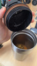 炊大皇316L不锈钢咖啡杯保温杯保冷杯子便携随行水杯420ml（钢本色） 实拍图