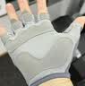 迪卡侬（DECATHLON）健身手套女男半指单杠哑铃防滑耐磨引体向上运动手套CROB 灰色 (轻薄运动) 贴合舒适 轻盈透气 XL 实拍图