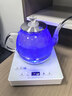 益茶福全自动上水电热水壶茶台烧水壶饮水烧水一体机玻璃底部上水单壶茶几煮茶壶保温泡茶壶开水壶煲水壶 1L 蓝光玻璃壶ZC-S516套装 实拍图