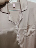 猫人情侣睡衣女夏季凉感冰丝短袖短裤缎面雪纺高级感家居服可外穿L 实拍图
