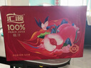 汇源100%桃汁果汁饮料1Lx5盒礼盒送礼宴请餐桌果蔬汁饮料聚餐畅享 实拍图