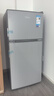 美的（Midea）112L两门小冰箱灰色双温小冰箱迷你家用宿舍租房灵活摆放节能低音深冷速冻 BCD-112CM 实拍图