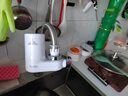 海尔（Haier）【全新升级】净水器水龙头过滤器家用自来水滤水器台式净水机前置过滤厨房卫生间通用除余氯双出水 实拍图
