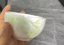 华光国瓷 骨瓷碗套装 抗菌釉中彩中式家用 饭碗面碗组合10个装 白玉兰 4.5英寸8个+6英寸面碗2只 实拍图