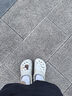 卡骆驰（CROCS）檀健次同款经典洞洞鞋轻便百搭女沙滩鞋包头拖鞋男鞋|10001 骨白色-2Y2(含智必星) 39 (240mm) 实拍图