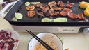 小熊（Bear）烤肉锅电烤盘 家用电烧烤炉 电烤炉多功能锅烤串烤肉一体不沾烤串机可拆烧烤炉DKL-H21P1 实拍图