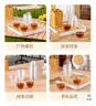 特美居（temeiju）一次性茶杯60ml*80只加厚航空太空杯功夫茶杯试饮杯透明带收纳罐 实拍图
