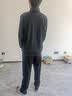 阿迪达斯（adidas）运动服健身训练跑步锻炼休闲服针织夹克上衣 JI8816 黑色 L  实拍图