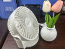 赛亿电风扇小风扇小台扇迷你USB手持便携电风扇小型学生宿舍床头办公室轻音桌面扇小型可车载风扇 实拍图