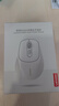 联想（Lenovo）无线蓝牙双模鼠标M300Pro 可充电 人体工学设计右手鼠标商务办公鼠标 笔记本平板鼠标 白 实拍图