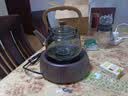 全度玻璃提梁壶家用小型电陶炉煮茶器烧水壶大容量保温玻璃茶壶 提梁壶（烟灰色）+康米电陶 实拍图