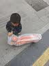 babycare儿童滑板车2-6岁二合一折叠童车重力转向宝宝可坐生日礼物 脉冲橙 实拍图