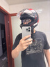 AGV K1S头盔K1摩托车机车全盔四季通用全覆式跑盔男女广角通风透气3C K1S-WARMUP MATT BLACK RED XL（适合59-61头围） 实拍图