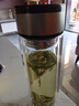 【京东物流配送】高硼硅双层玻璃杯大容量泡茶杯水杯子茶水分离杯 【活动】350ml1只 实拍图