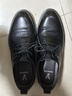 意尔康男鞋圆头商务正装鞋春秋单鞋系带皮鞋德比婚鞋 53449W 黑色 41 实拍图