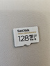 闪迪（SanDisk）128GB TF（MicroSD）4K内存卡 行车记录仪 监控摄像头专用 循环录制10,000小时 高耐用存储卡 实拍图