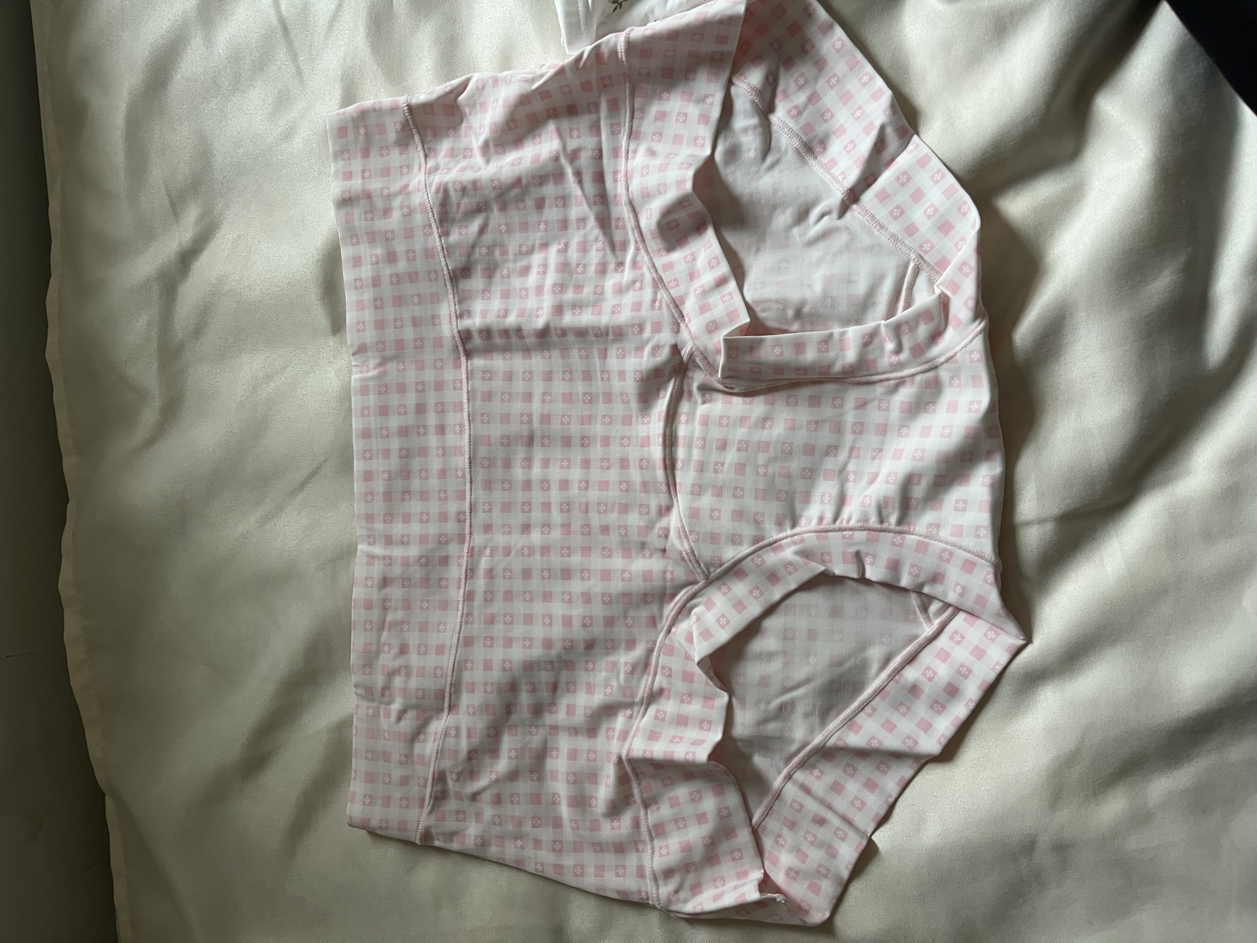 草本初色冰丝女士内裤女10A抑菌100%纯棉加长底裆甜美碎花四角平角裤女 实拍图