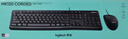 罗技（Logitech）MK120 键鼠套装 有线键鼠套装 办公键鼠套装 电脑键盘 USB即插即用 全尺寸 黑色 实拍图
