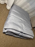 皇朝家私桑蚕丝被 空调被 可水洗夏凉被冰丝双人薄被子芯 灰200*230cm2斤 实拍图