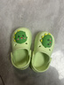 牧童儿童拖鞋夏男宝宝洞洞鞋软底女童卡通洗澡婴幼儿家居鞋奶龙绿160 实拍图