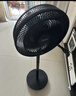 美的（Midea）【超级单品】七叶轻音立式电风扇家用柔风落地扇台式桌面小型风扇大风量节能摇头宿舍电扇 SAF30AB 实拍图