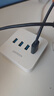绿联USB3.0扩展器高速4口分线器 扩展坞HUB集线器 笔记本电脑一拖四多接口转换器延长线1.5米30221 实拍图